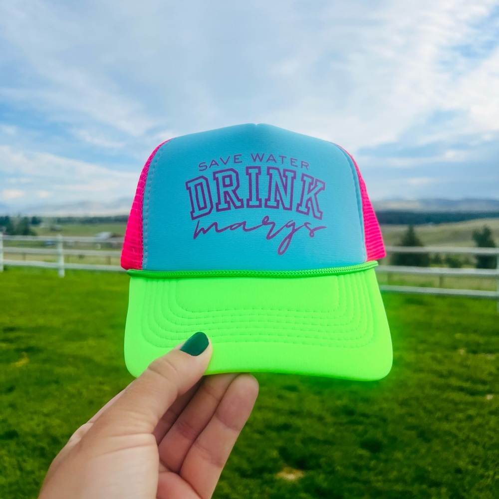 Save Water Drink Margs Foam Trucker Hat